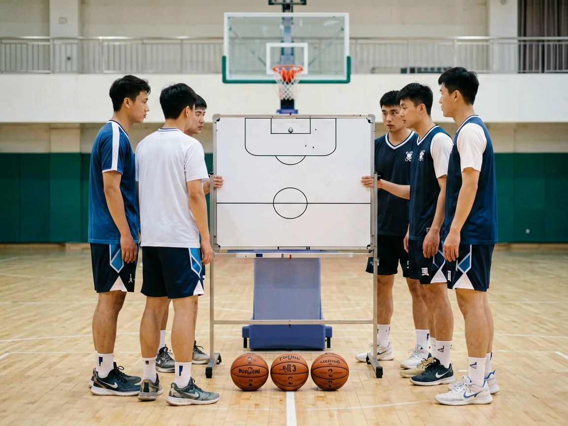 篮球赛前热身,阿德巴约篮球球员